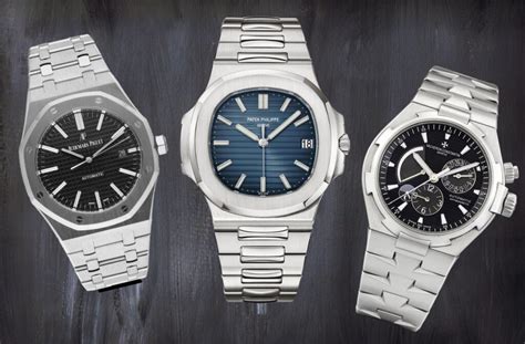 Patek Philippe vs. Audemars Piguet vs. Vacheron Constantin